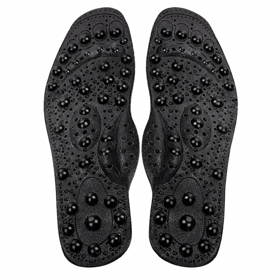 Magnet Therapie Silikon Einlegesohlen – Akupressur Massage Sohlen für Damen und Herren