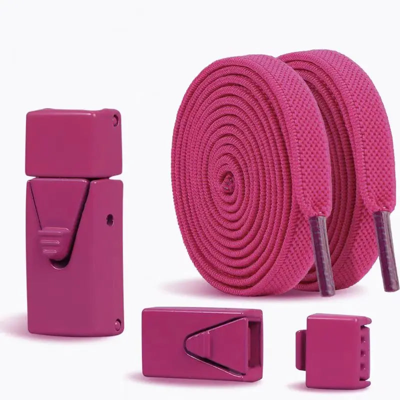 Elastische Schnürsenkel Ohne Binden – Press Lock Flache Sneaker Schnürsenkel für Kinder und Erwachsene