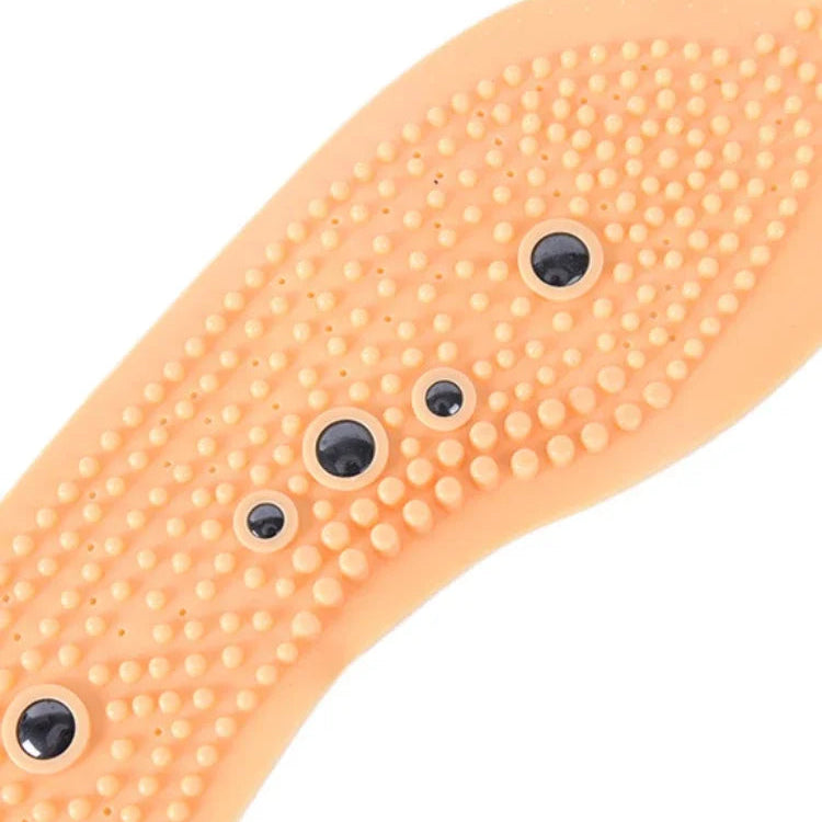 PVC Magnet Therapie Einlegesohlen – Komfort Massage Sohlen für Damen und Herren