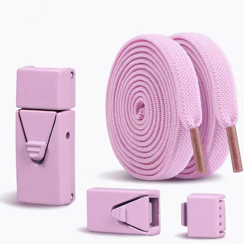Elastische Schnürsenkel Ohne Binden – Press Lock Flache Sneaker Schnürsenkel für Kinder und Erwachsene