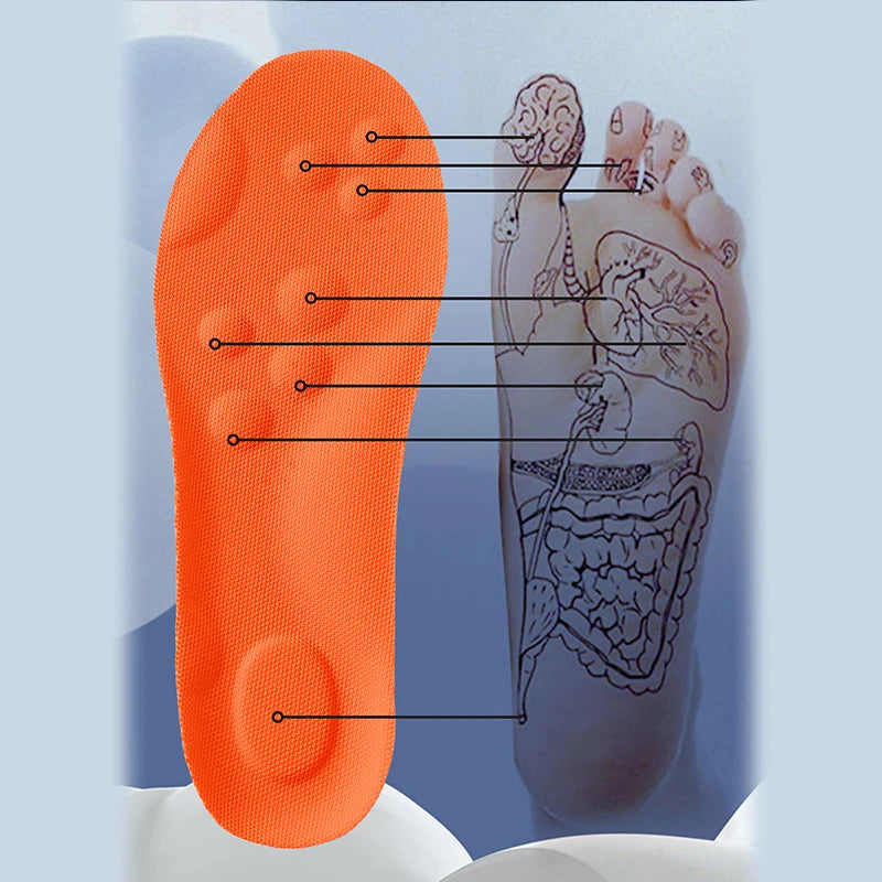 Weiche Komfort-Einlegesohlen mit Gel-Dämpfung – Entlastung für Füße & Gelenke
