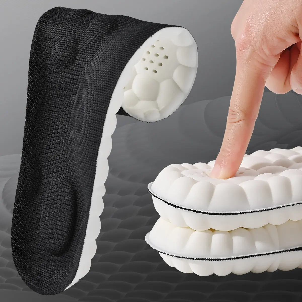 Weiche Komfort-Einlegesohlen mit Gel-Dämpfung – Entlastung für Füße & Gelenke