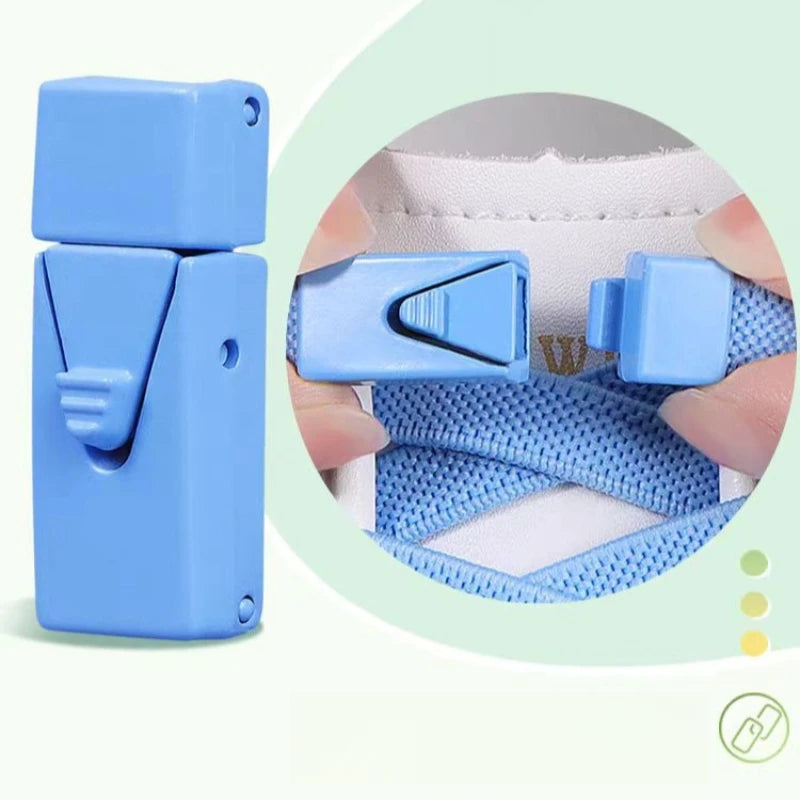 Elastische Schnürsenkel Ohne Binden – Press Lock Flache Sneaker Schnürsenkel für Kinder und Erwachsene